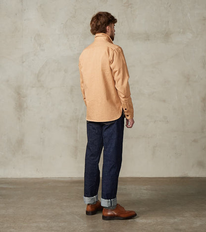 Natural Brown Fox Cotton Twill Workshirt
