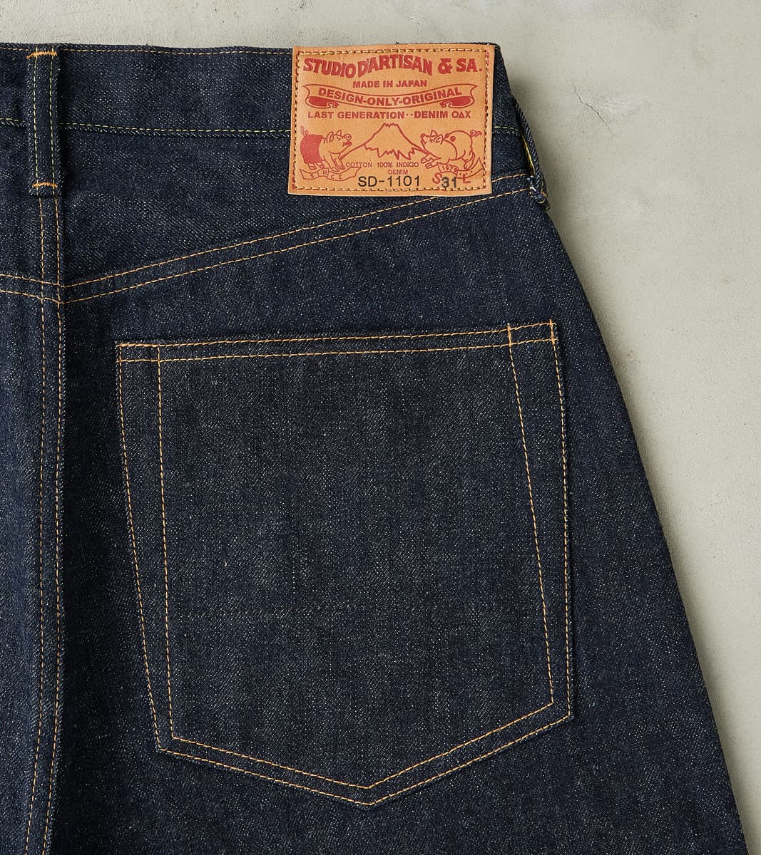 SD-1101 Regular Straight 1950s Ishikawadai Selvedge