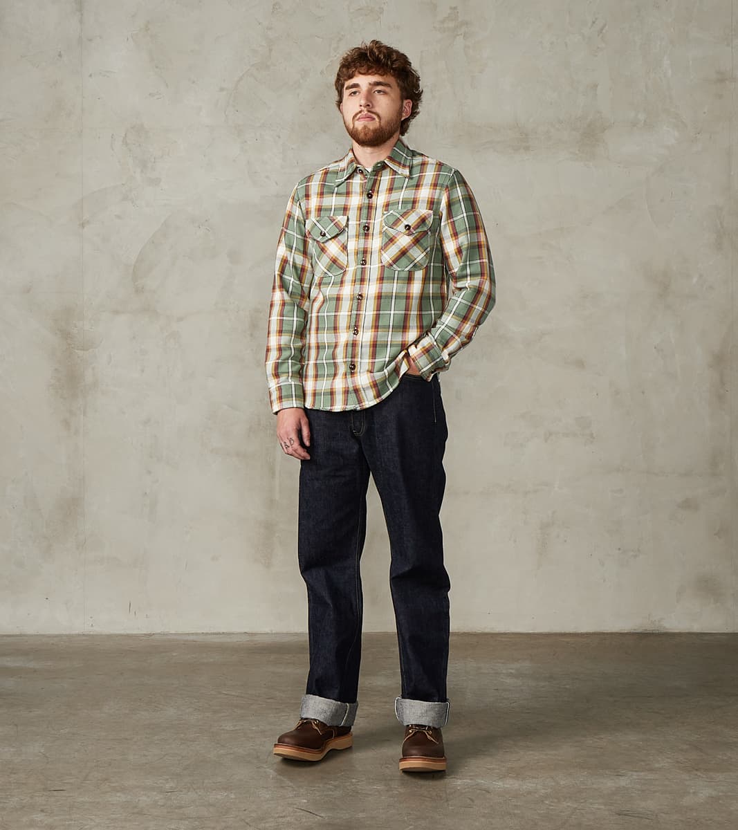 SD-1102 Wide Straight 1940s Ishikawadai Selvedge
