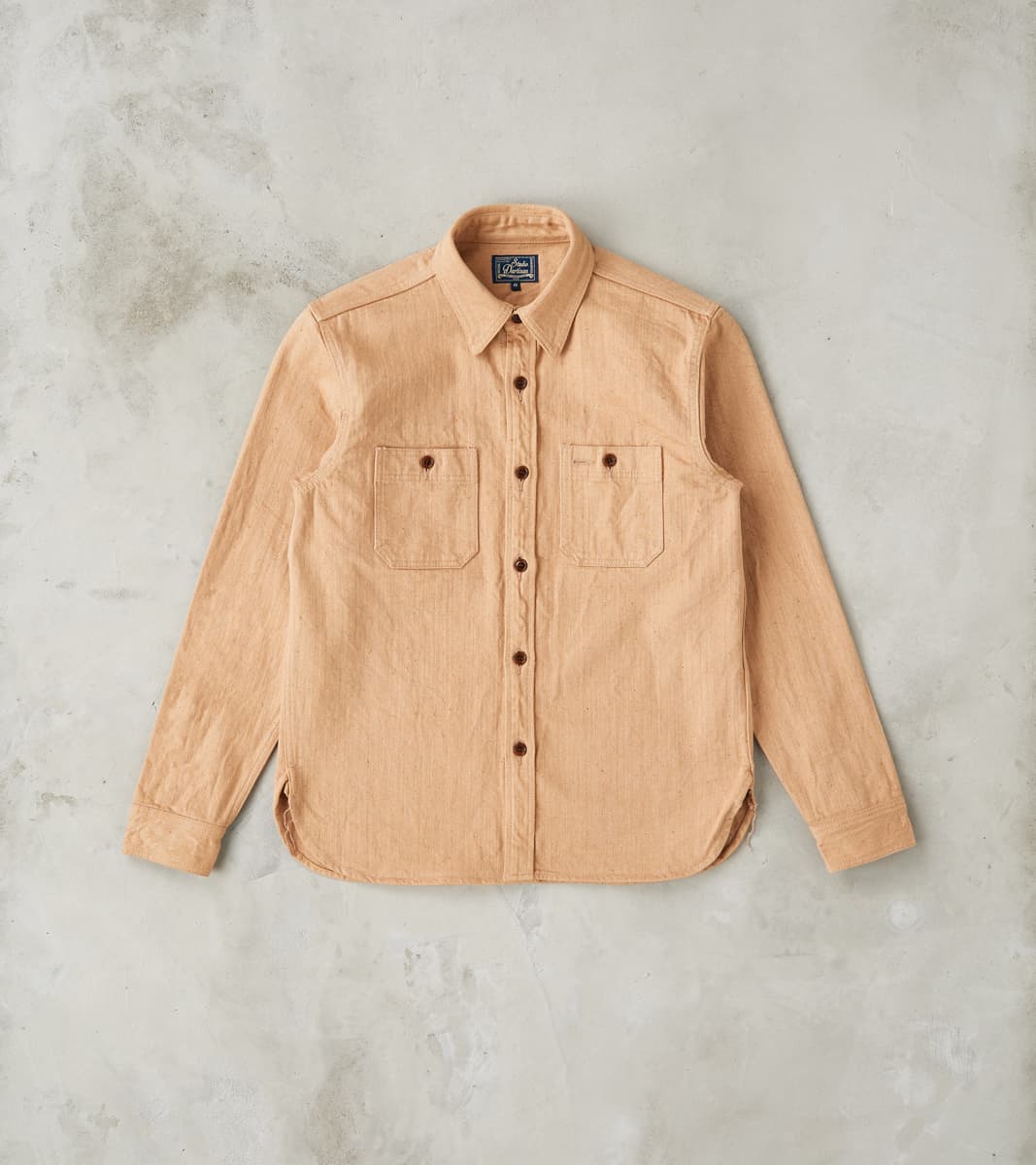 Studio D'Artisan Natural Brown Fox Cotton Twill Workshirt