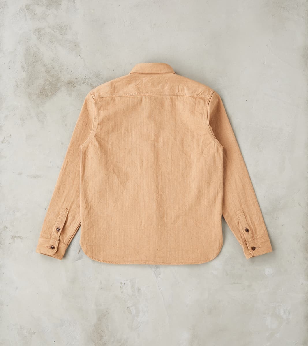 Natural Brown Fox Cotton Twill Workshirt