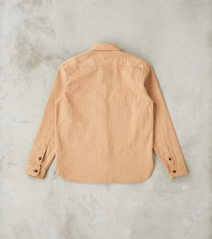 Natural Brown Fox Cotton Twill Workshirt