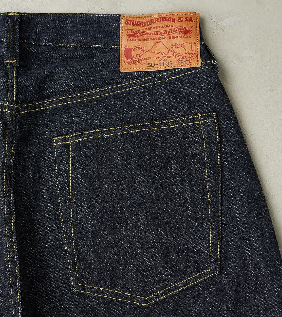 SD-1102 Wide Straight 1940s Ishikawadai Selvedge
