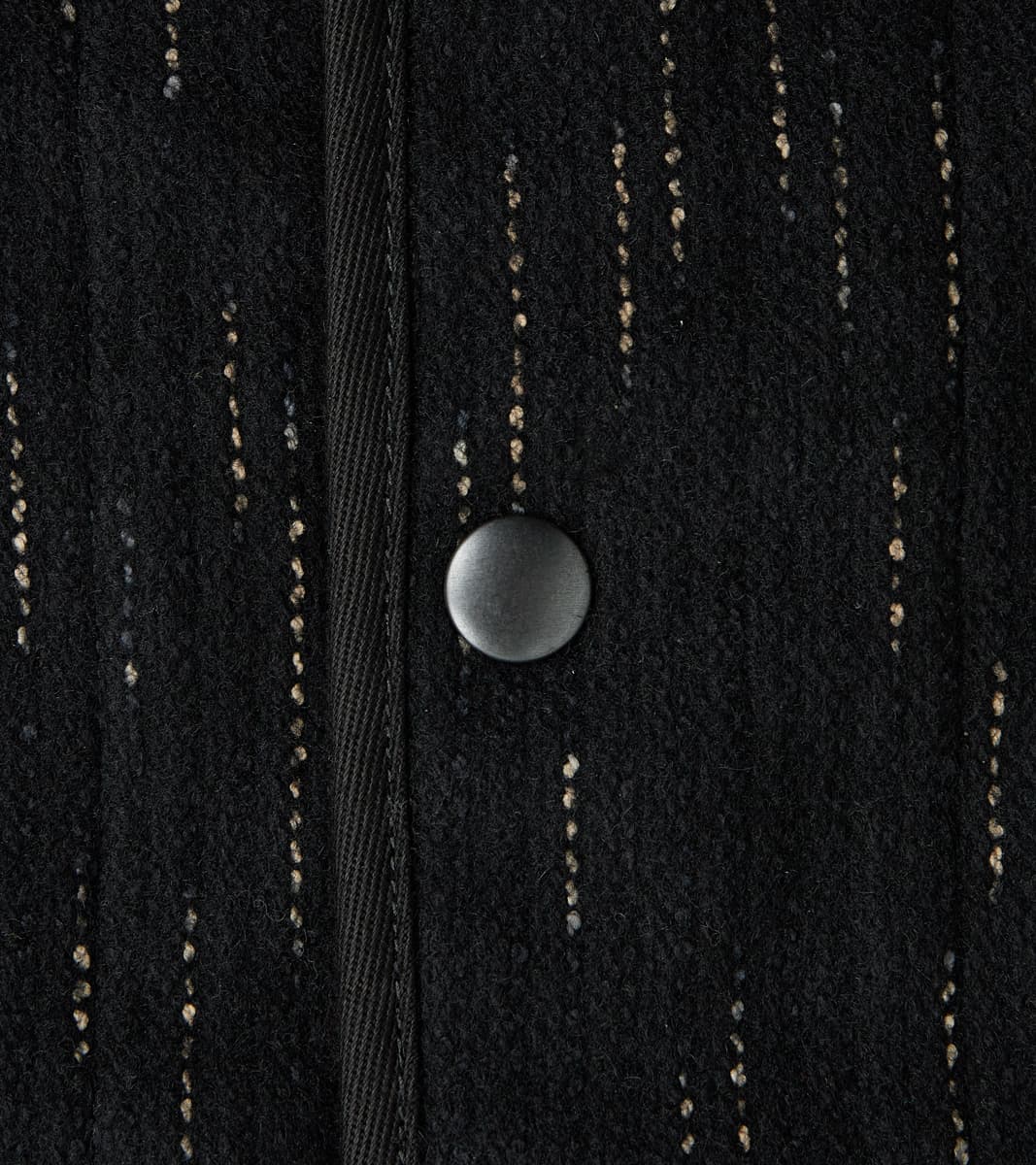 Kasuri Black Beach Cloth Work Jacket