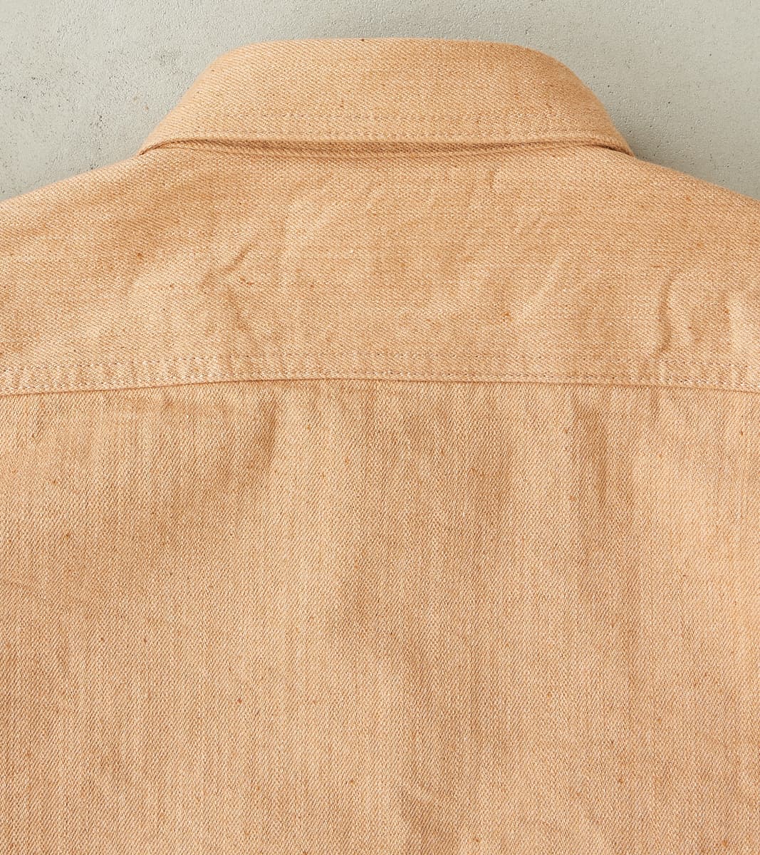Natural Brown Fox Cotton Twill Workshirt