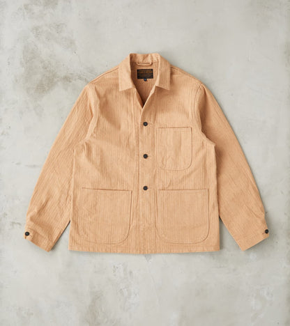 Studio D'Artisan Natural Brown Fox Cotton Military Herringbone Twill W…