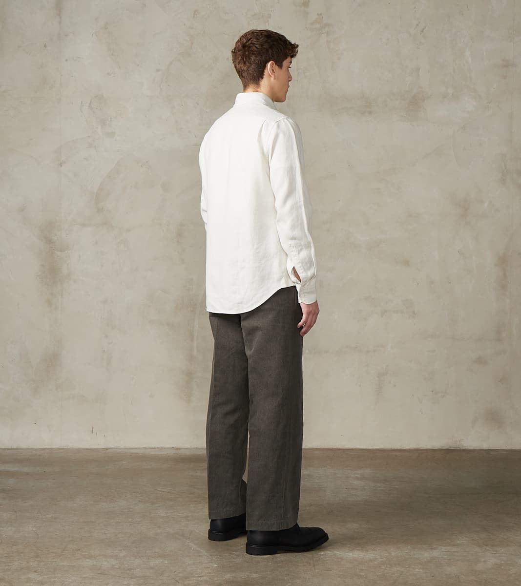 Lot. 221 Field Trousers - Cotton Washi Twill - Sumi Dyed Charcoal