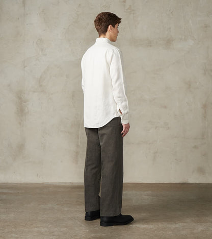 Lot. 221 Field Trousers - Cotton Washi Twill - Sumi Dyed Charcoal