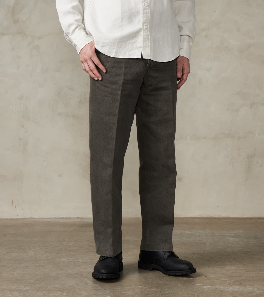 Taiga Takahashi T.T Lot. 221 Field Trousers - Cotton Washi Twill - Sum…
