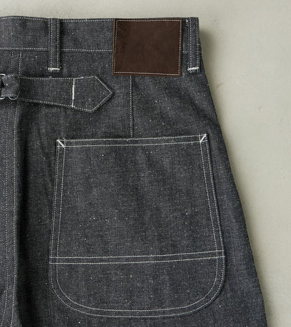Lot. 717 Denim Painter Pants - Wide Straight - Raw Green Cast Indigo