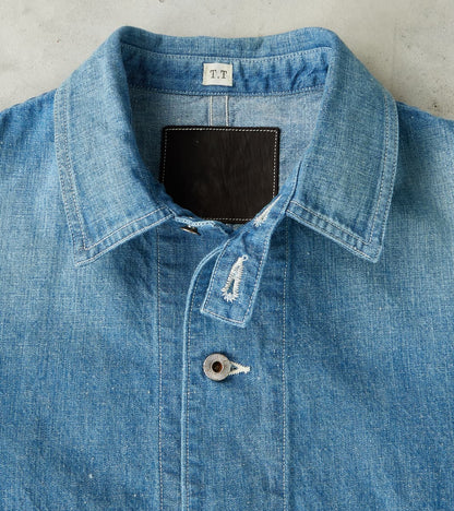 Lot. 716 Denim Coverall Jacket - Damaged Indigo