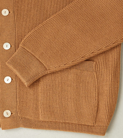Lot. 521 Turtleneck Cardigan - Merino Lambswool - Camel