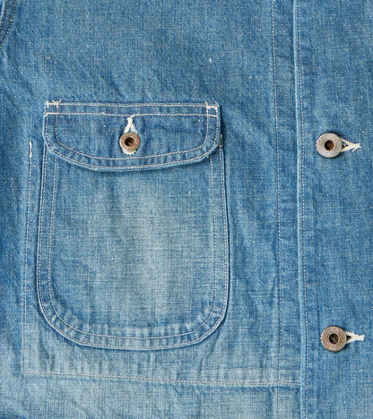 Lot. 716 Denim Coverall Jacket - Damaged Indigo