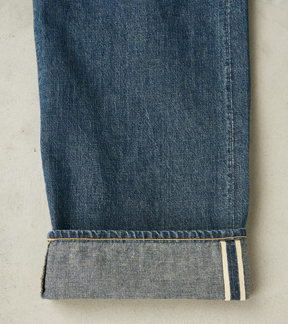 Lot. 721 Denim 1930s Trousers - Straight - Damaged Indigo
