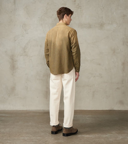 Lot. 117 Work Shirt - Amundsen Dobby Check - Faded Beige