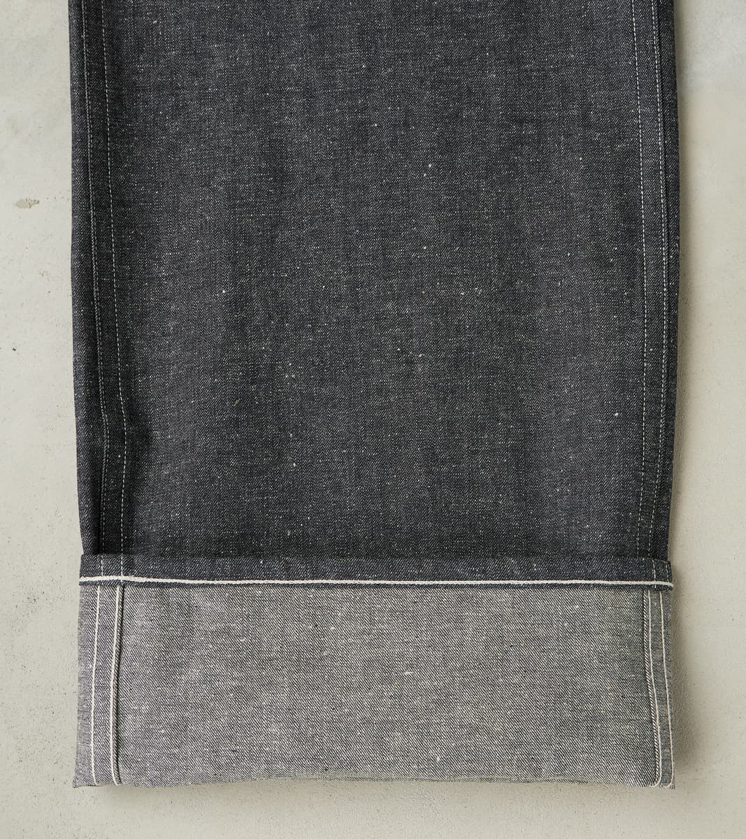 Lot. 717 Denim Painter Pants - Wide Straight - Raw Green Cast Indigo