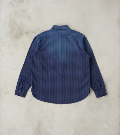 Lot. 117 Work Shirt - Amundsen Dobby Check - Faded Navy