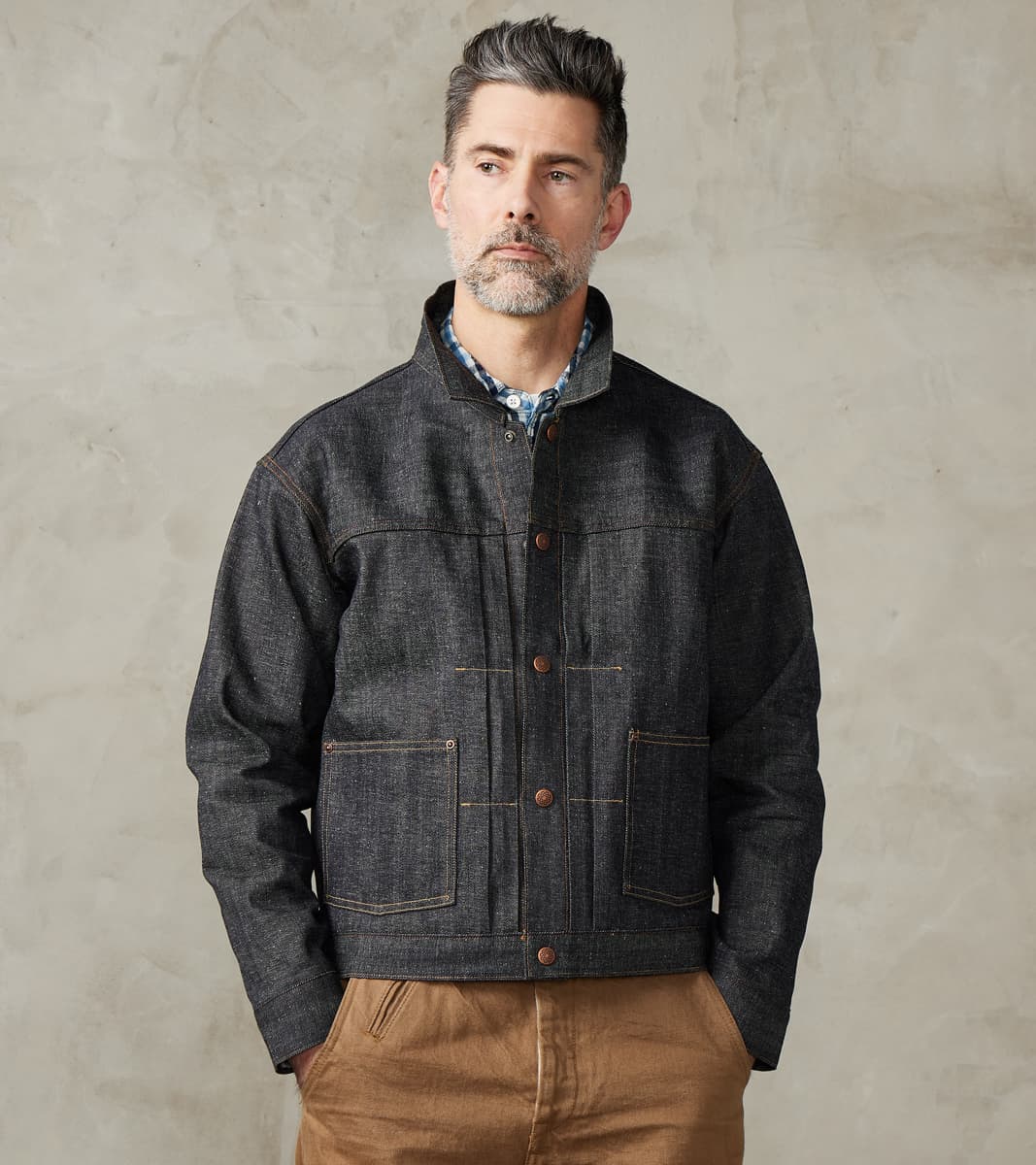 Taiga Takahashi T.T Lot. 701 Denim Jacket - Raw Indigo