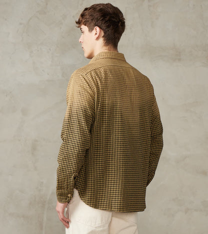 Lot. 117 Work Shirt - Amundsen Dobby Check - Faded Beige