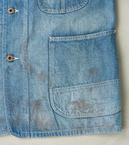 Lot. 716 Denim Coverall Jacket - Damaged Indigo