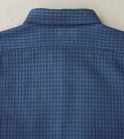Lot. 117 Work Shirt - Amundsen Dobby Check - Faded Navy