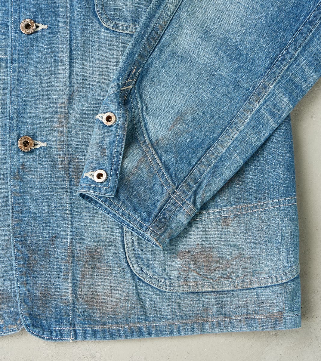 Lot. 716 Denim Coverall Jacket - Damaged Indigo