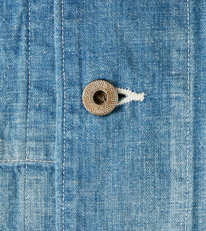 Lot. 716 Denim Coverall Jacket - Damaged Indigo