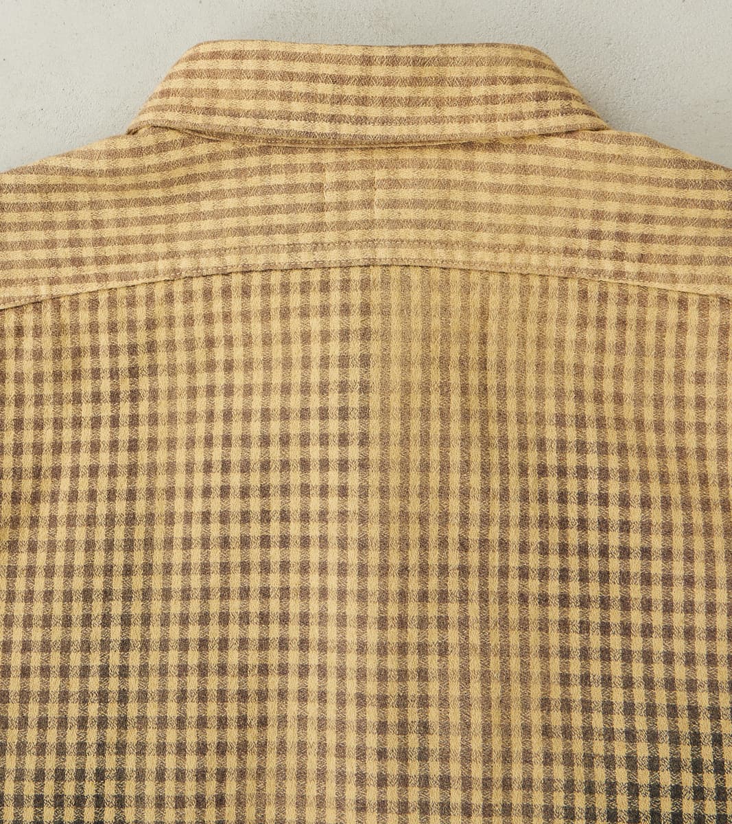 Lot. 117 Work Shirt - Amundsen Dobby Check - Faded Beige