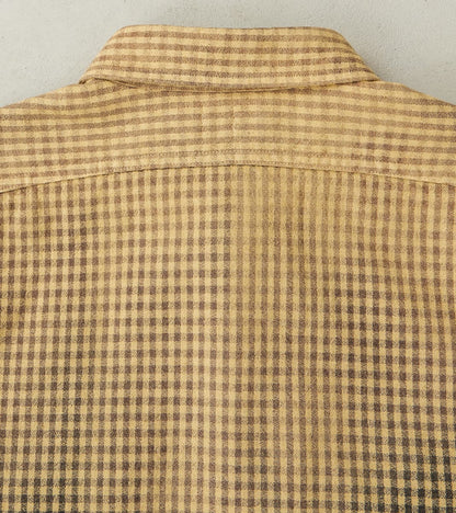 Lot. 117 Work Shirt - Amundsen Dobby Check - Faded Beige