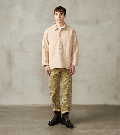 Lot. 326 US Army M-35 Pullover - Chino Cloth - Yakusugi Dyed Beige