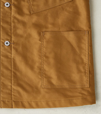 Lot. 304 Blanket Lining Coverall - Giza Moleskin - Camel