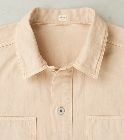 Lot. 326 US Army M-35 Pullover - Chino Cloth - Yakusugi Dyed Beige