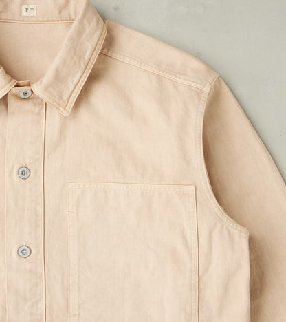Lot. 326 US Army M-35 Pullover - Chino Cloth - Yakusugi Dyed Beige
