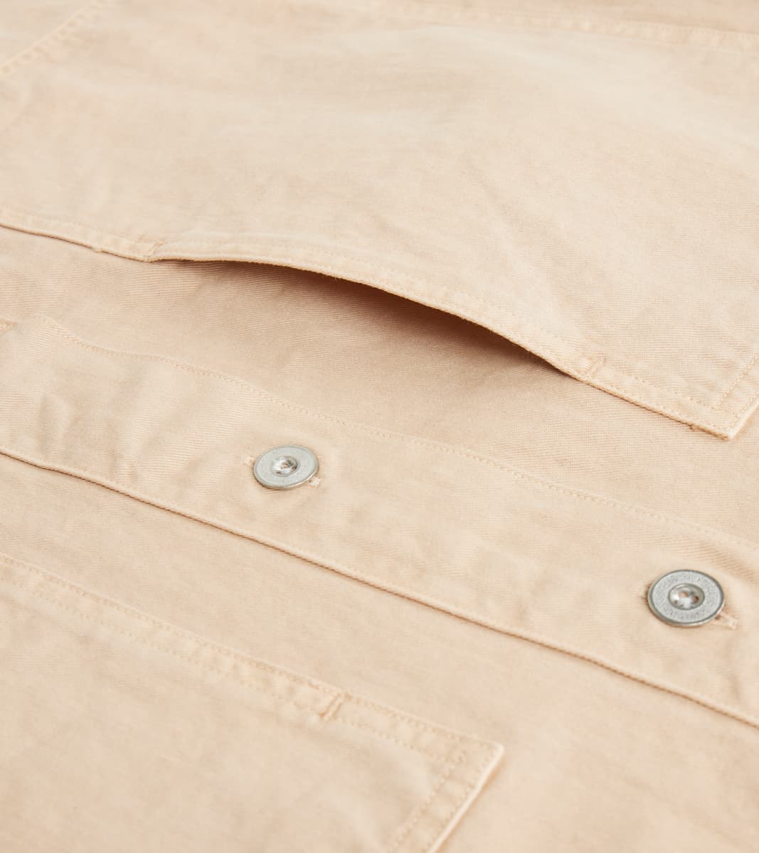 Lot. 326 US Army M-35 Pullover - Chino Cloth - Yakusugi Dyed Beige