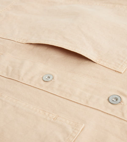 Lot. 326 US Army M-35 Pullover - Chino Cloth - Yakusugi Dyed Beige