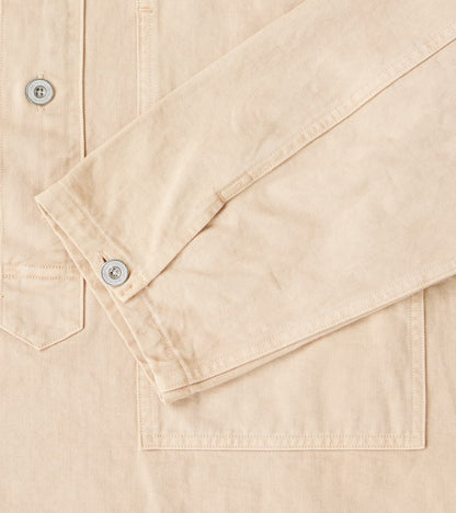 Lot. 326 US Army M-35 Pullover - Chino Cloth - Yakusugi Dyed Beige