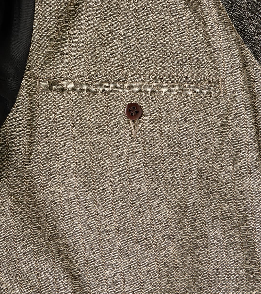 Lot. 306 Cossack Jacket - Serge Twill Wool - Melange Charcoal