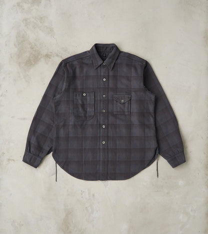 Taiga Takahashi T.T Lot. 111 Work Shirt - Printed Check Twill Flannel …