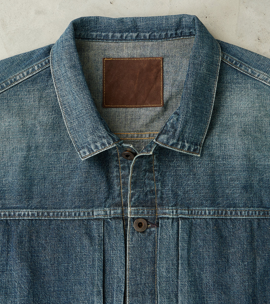 Lot. 720 Denim 1930s Jacket - Damaged Indigo