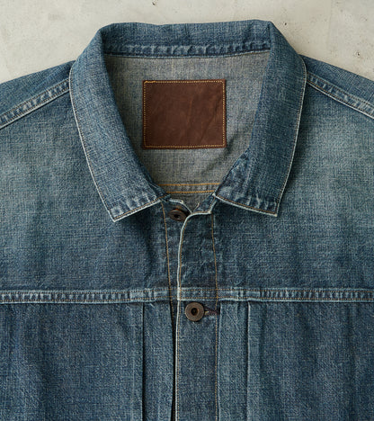 Lot. 720 Denim 1930s Jacket - Damaged Indigo