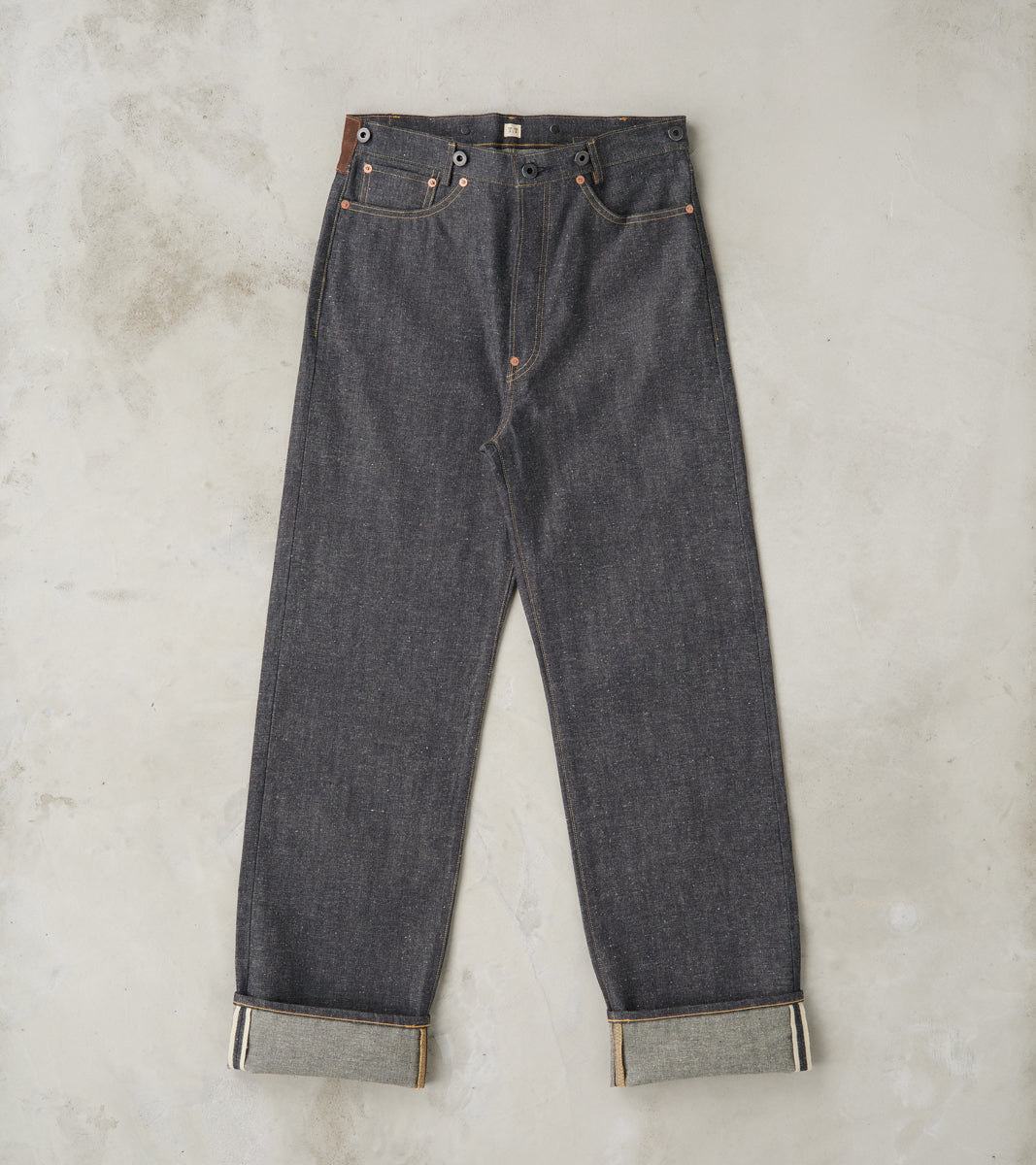 Taiga Takahashi T.T Lot. 721 Denim 1930s Trousers - Straight - Raw Ind…