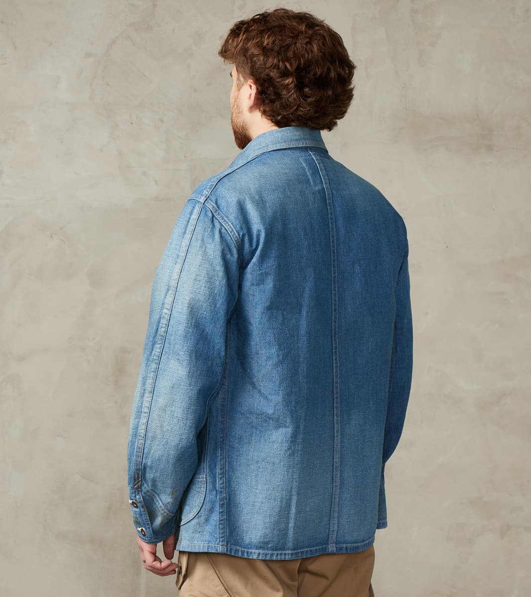 Lot. 716 Denim Coverall Jacket - Damaged Indigo