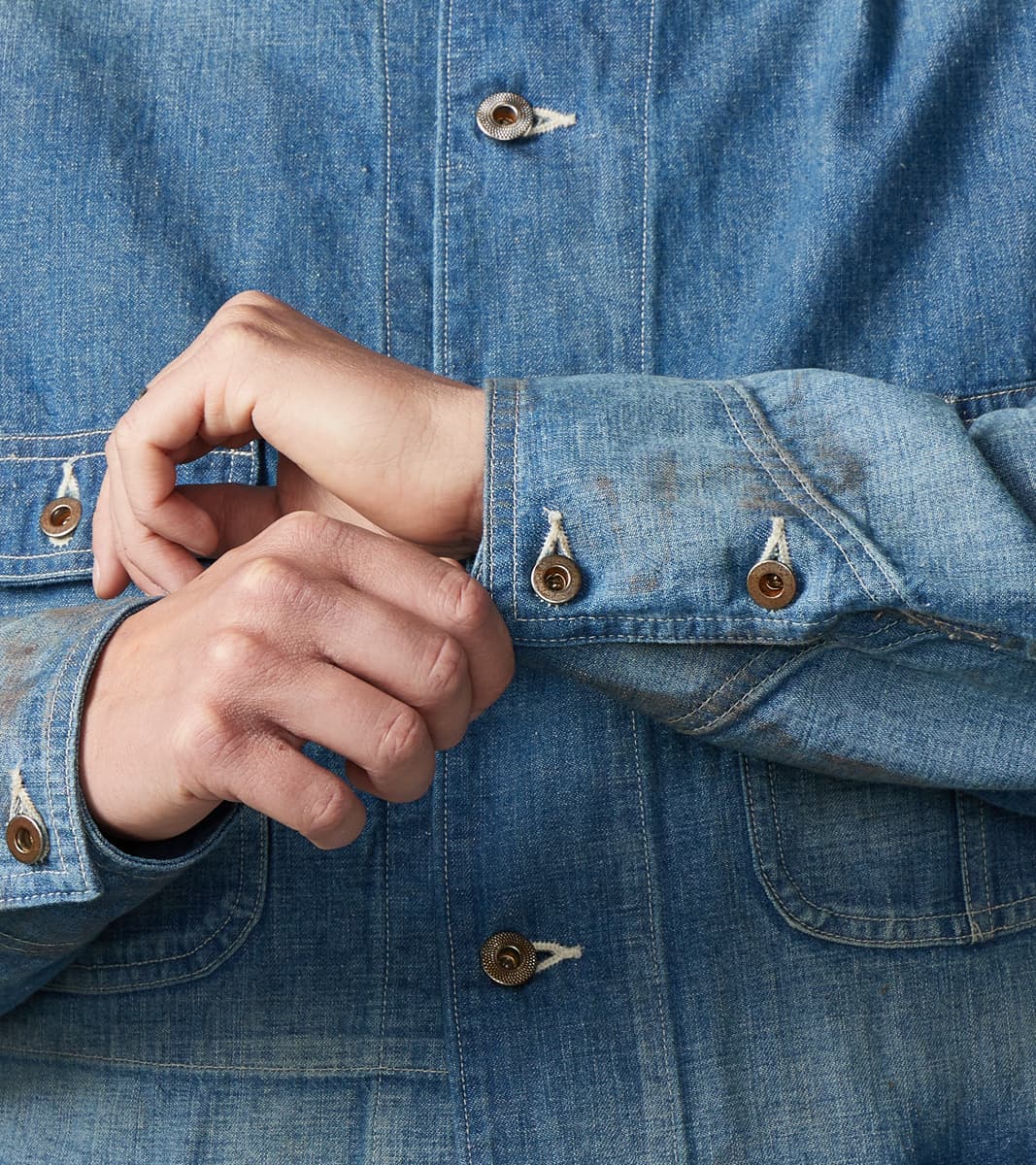Lot. 716 Denim Coverall Jacket - Damaged Indigo