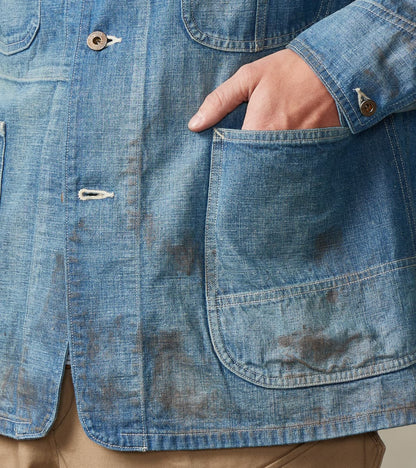 Lot. 716 Denim Coverall Jacket - Damaged Indigo