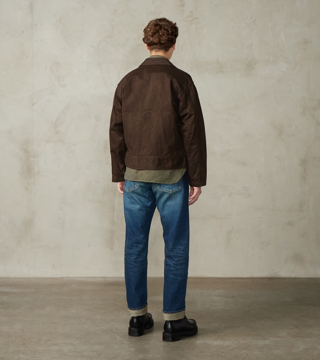 Lot. 324 USMD Convalescent Jacket - Chino Cloth - Mud Dyed Brown
