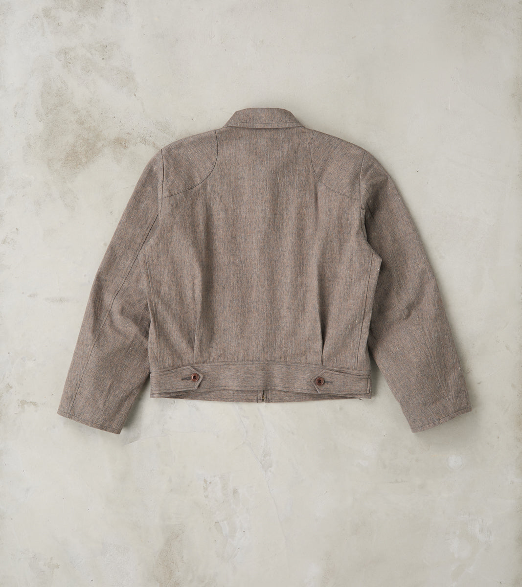 Lot. 330 US Letter Carrier Jacket - Kemonogasuri Cotton Twill - Melange Charcoal