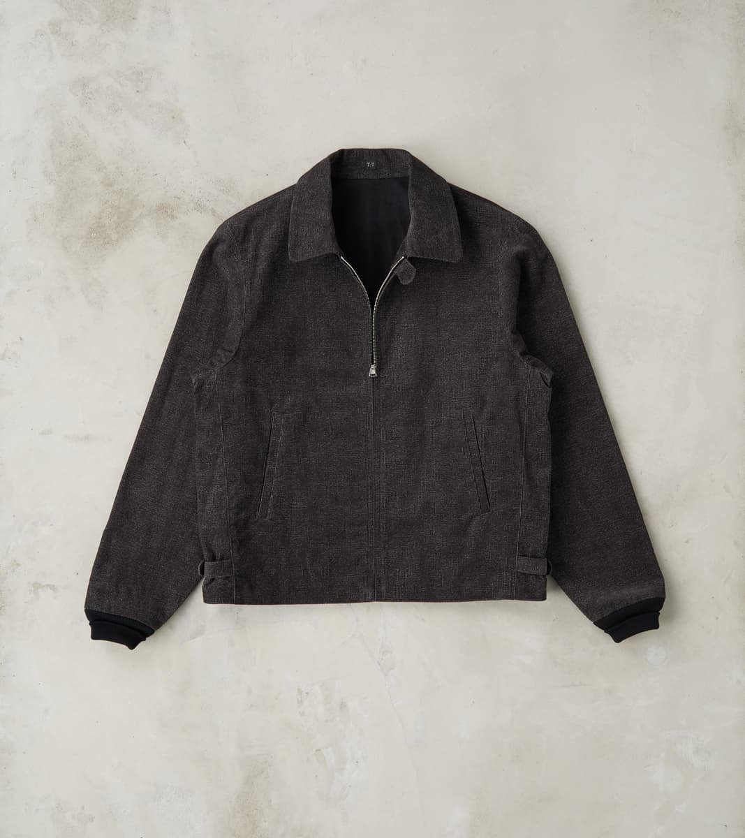 Taiga Takahashi T.T Lot. 322 Sports Jacket - Tweeduroy - Melange Charc…