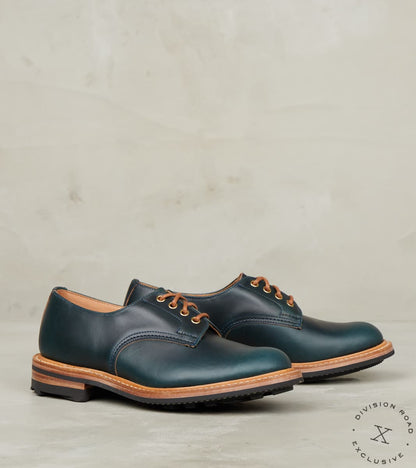 Tricker's x Division Road Daniel Tramping Shoe - 4497 - Ridgeway - Horween Navy C…