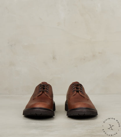 Daniel Tramping Shoe - 4497 - Vibram Vi-Lite - Horween Brown Nut Derby