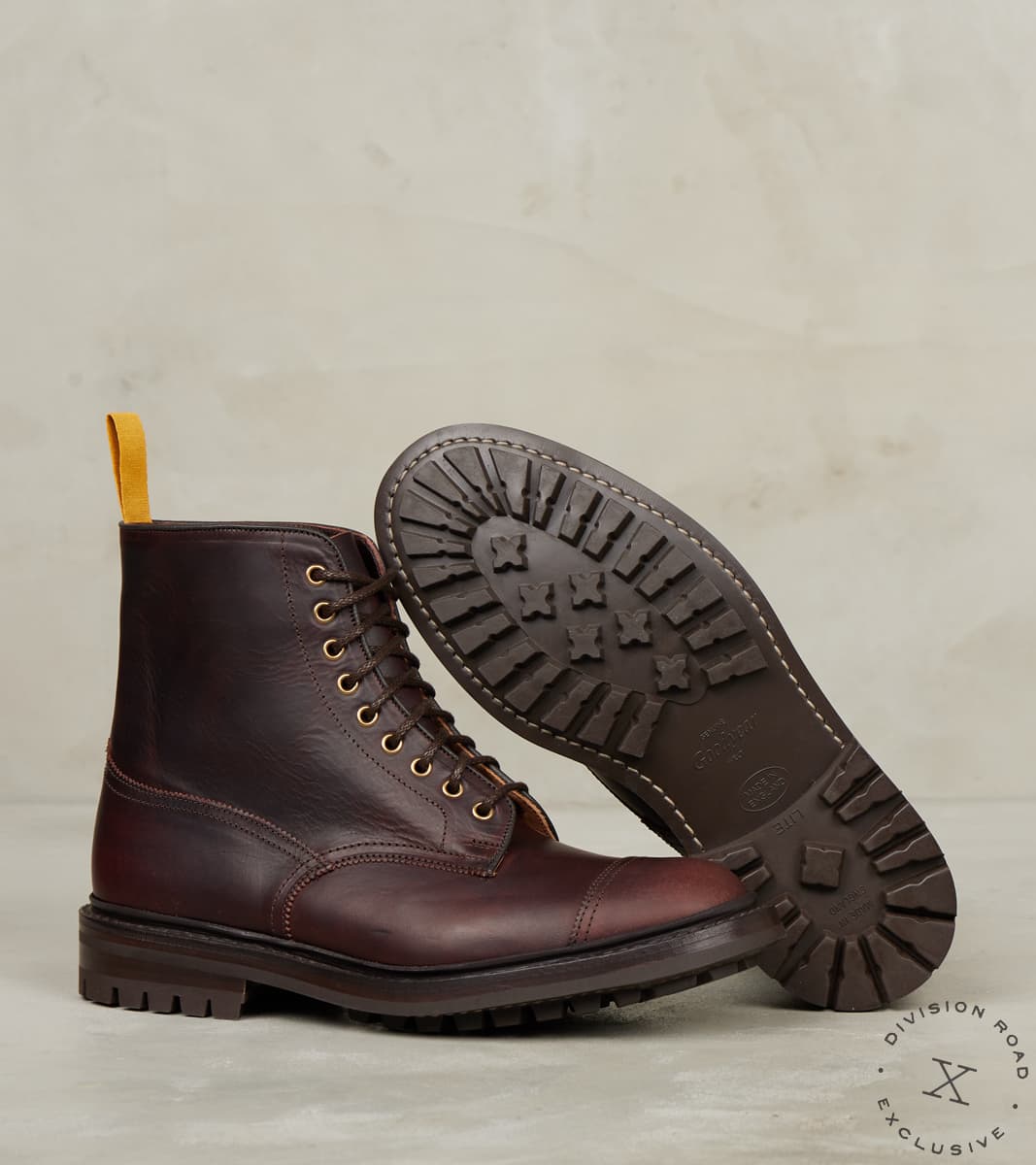 Churchill Boot - 4497 - Commando - Badalassi Tabacco Carlo Wax